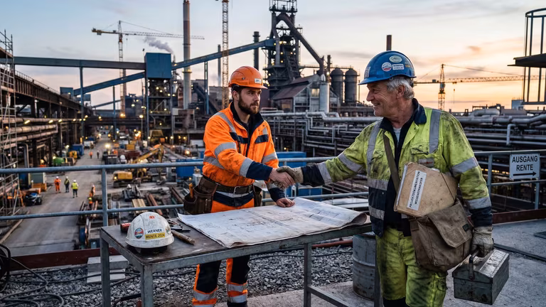Generationswechsel auf der Baustelle: Wenn der Meister in Rente geht und das Wissen mitgeht